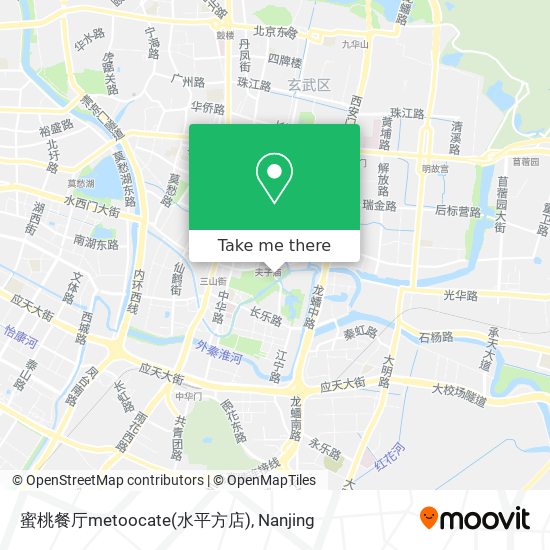 蜜桃餐厅metoocate(水平方店) map