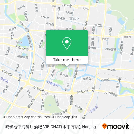 威雀地中海餐厅酒吧 VIE CHAT(水平方店) map