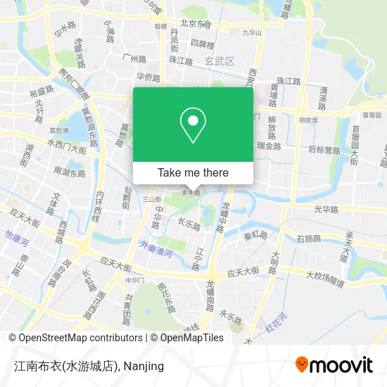 江南布衣(水游城店) map