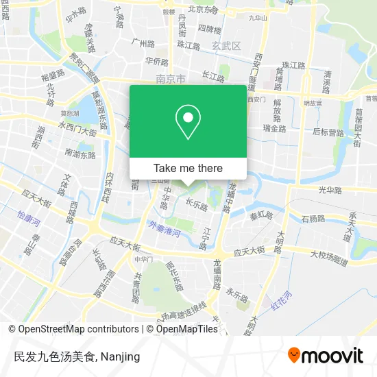 民发九色汤美食 map