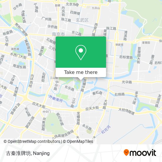 古秦淮牌坊 map