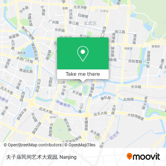 夫子庙民间艺术大观园 map