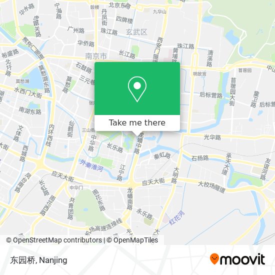 东园桥 map