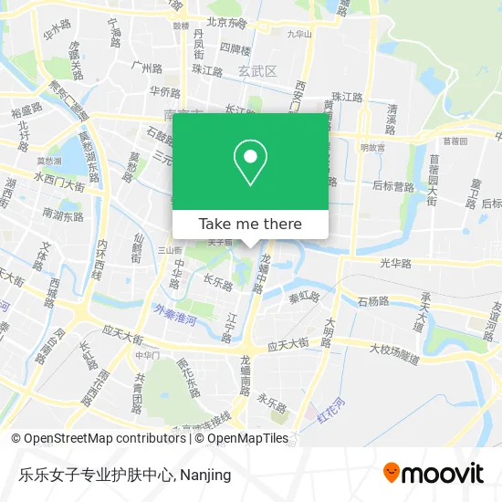 乐乐女子专业护肤中心 map