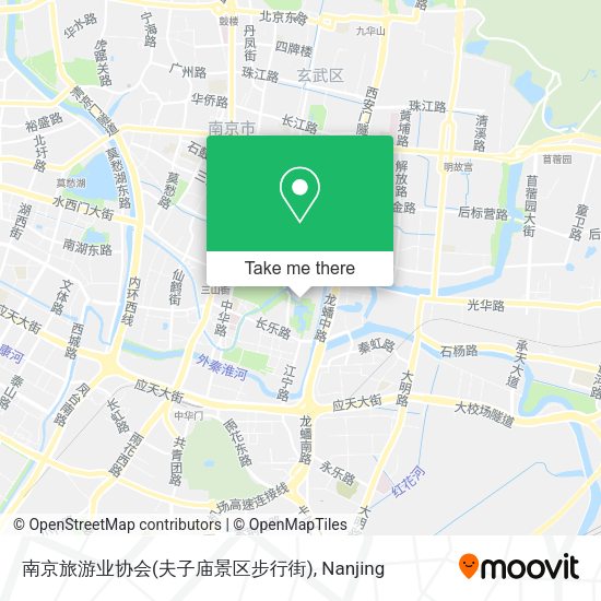 南京旅游业协会(夫子庙景区步行街) map