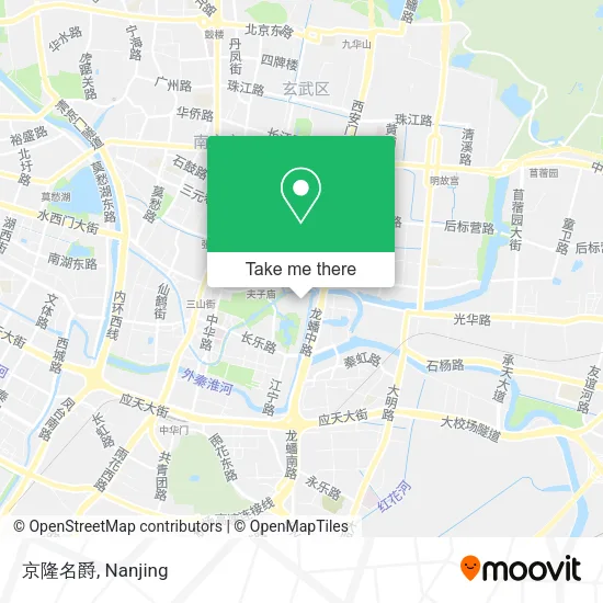 京隆名爵 map