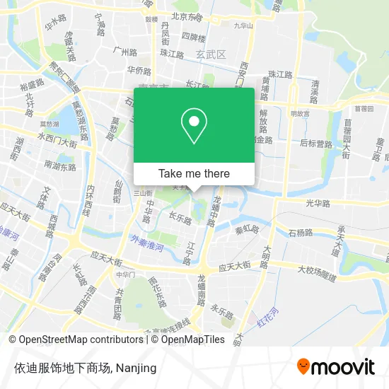 依迪服饰地下商场 map