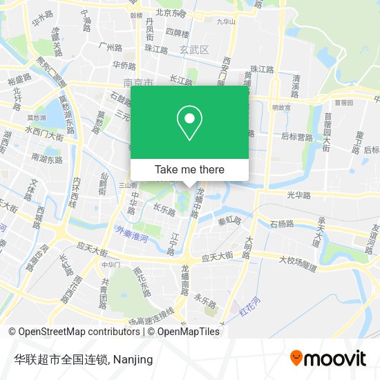 华联超市全国连锁 map