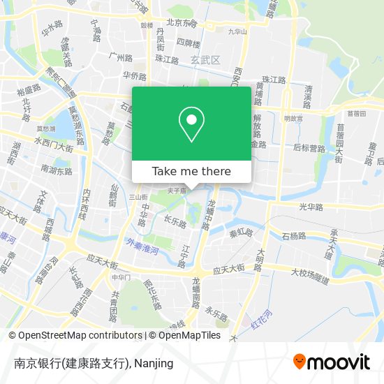 南京银行(建康路支行) map