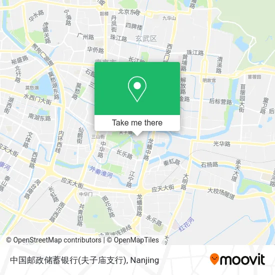 中国邮政储蓄银行(夫子庙支行) map