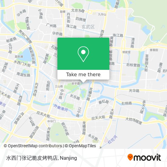水西门张记脆皮烤鸭店 map