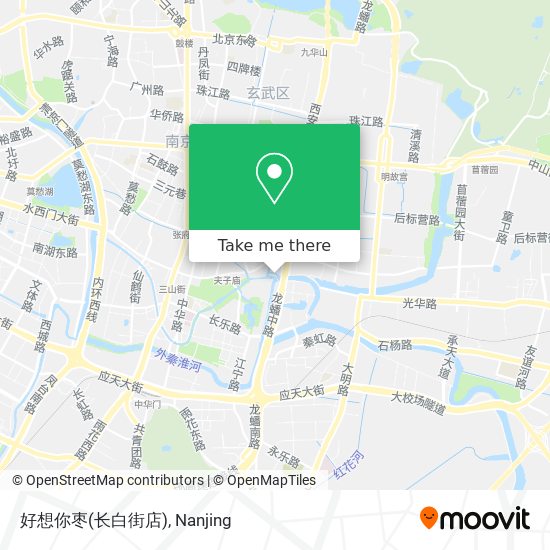 好想你枣(长白街店) map