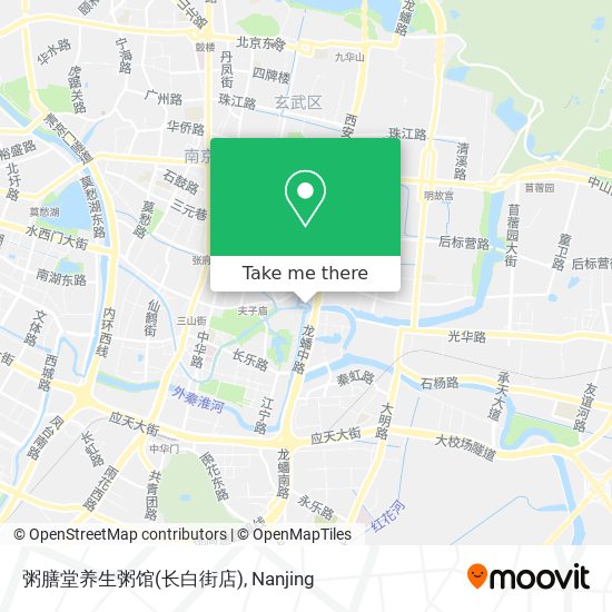粥膳堂养生粥馆(长白街店) map