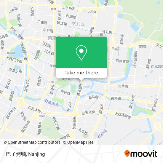 巴子烤鸭 map