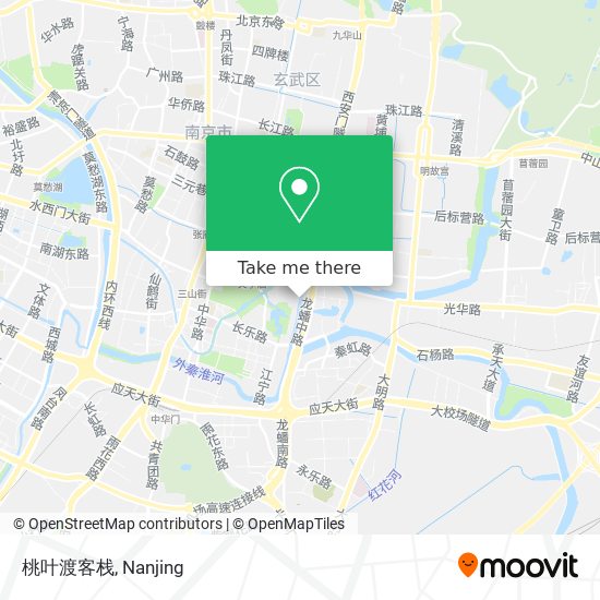 桃叶渡客栈 map