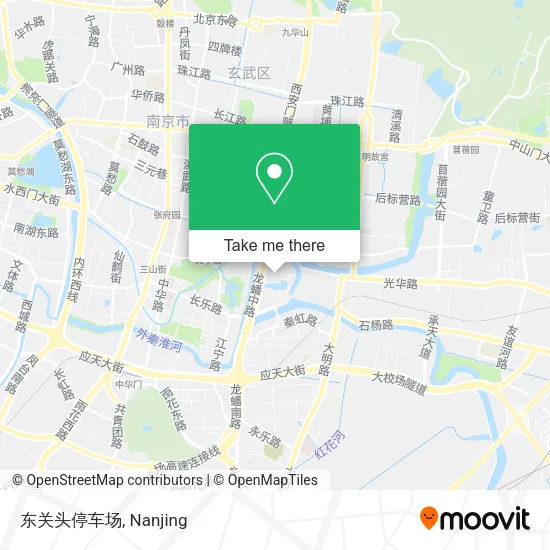 东关头停车场 map