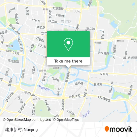 建康新村 map