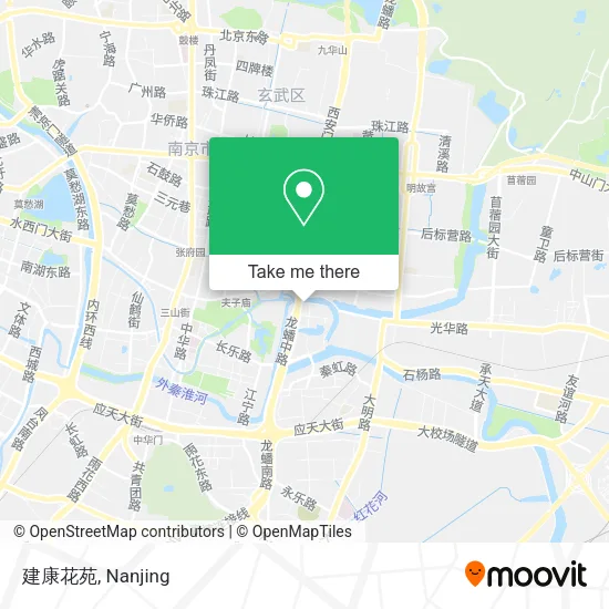 建康花苑 map