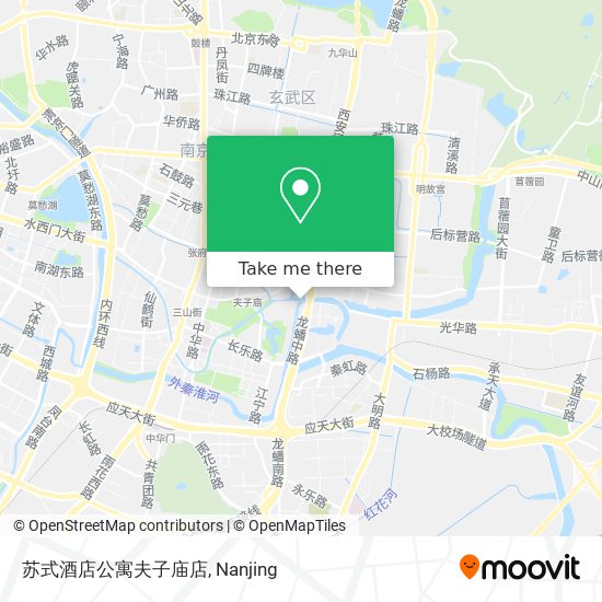 苏式酒店公寓夫子庙店 map