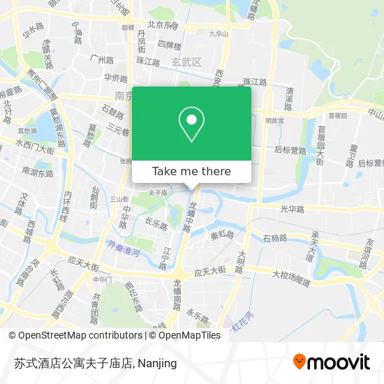 苏式酒店公寓夫子庙店 map