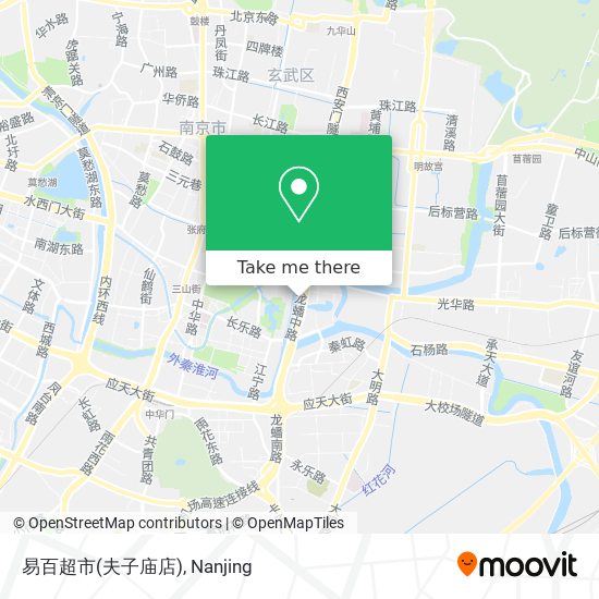 易百超市(夫子庙店) map