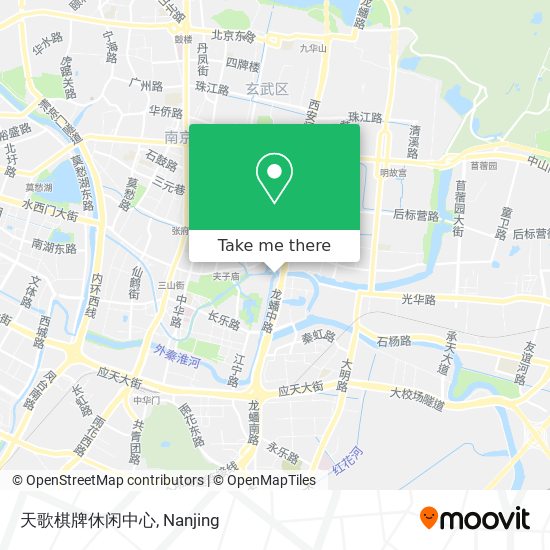 天歌棋牌休闲中心 map