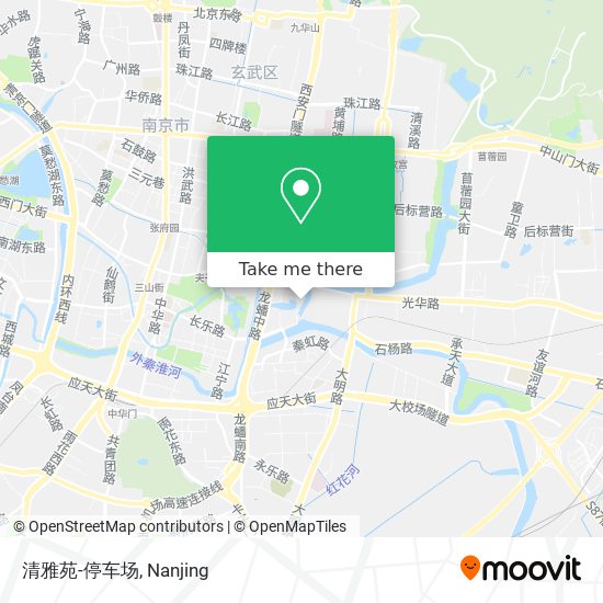 清雅苑-停车场 map