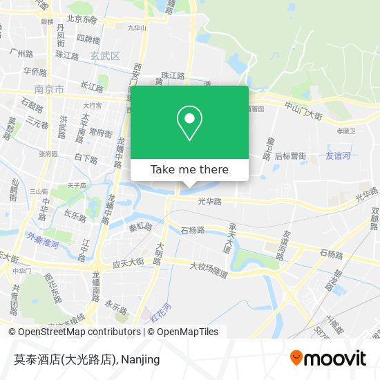 莫泰酒店(大光路店) map