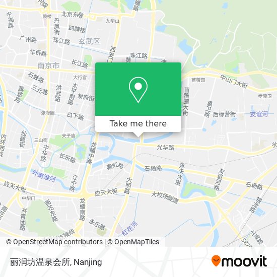 丽润坊温泉会所 map
