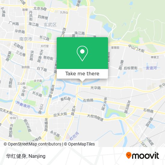 华红健身 map