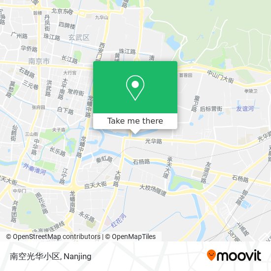 南空光华小区 map