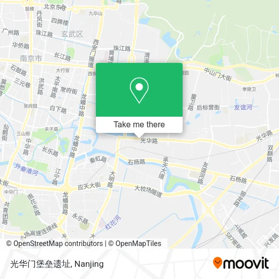 光华门堡垒遗址 map
