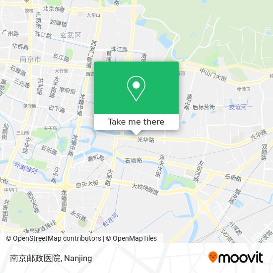 南京邮政医院 map