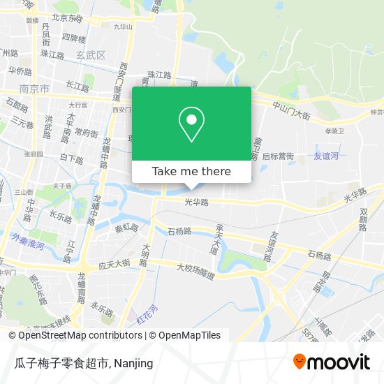 瓜子梅子零食超市 map