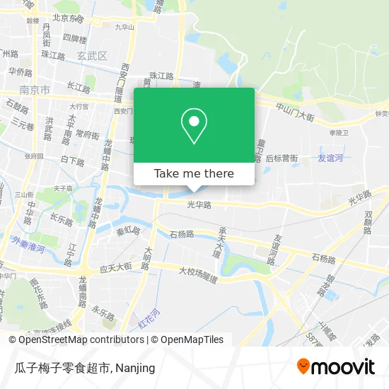 瓜子梅子零食超市 map