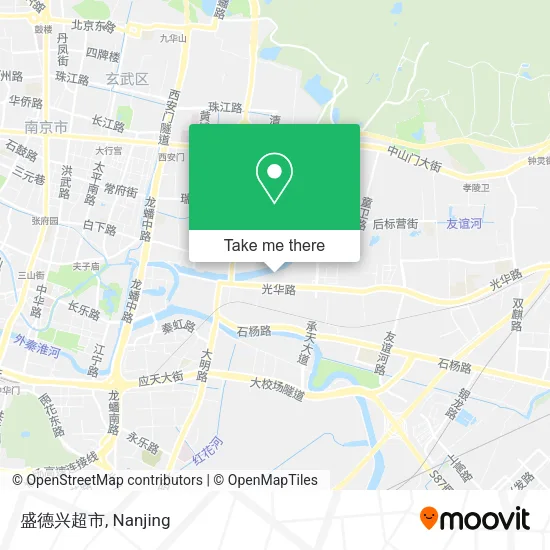 盛德兴超市 map