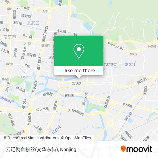 云记鸭血粉丝(光华东街) map
