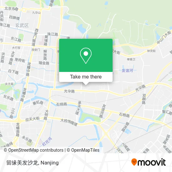 留缘美发沙龙 map