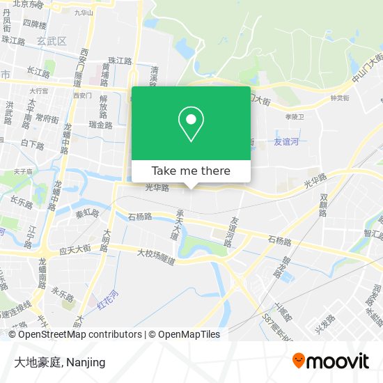 大地豪庭 map