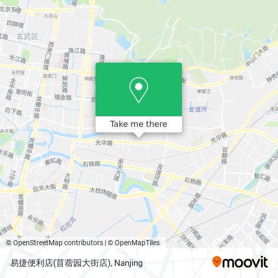 易捷便利店(苜蓿园大街店) map