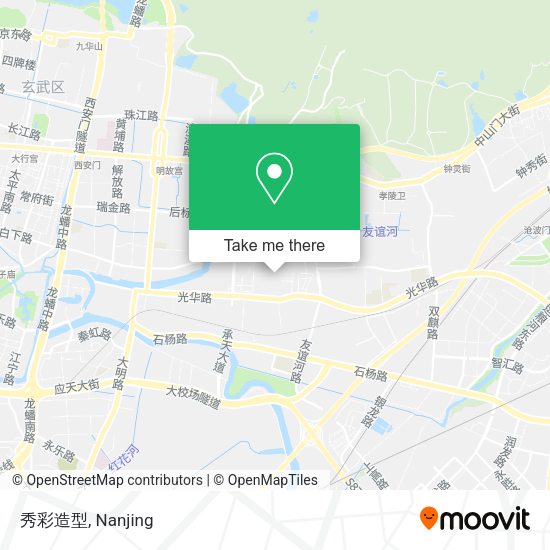 秀彩造型 map