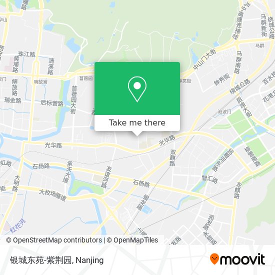 银城东苑-紫荆园 map