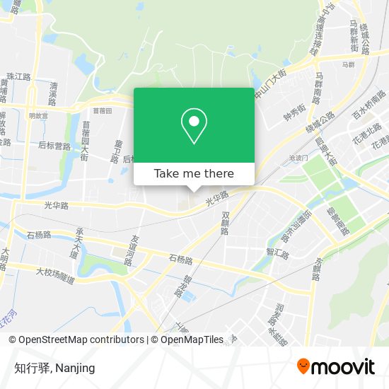 知行驿 map