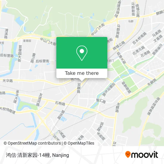 鸿信·清新家园-14幢 map