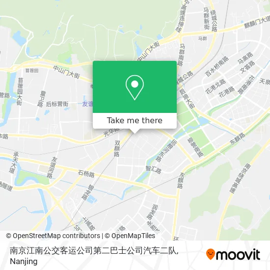 南京江南公交客运公司第二巴士公司汽车二队 map