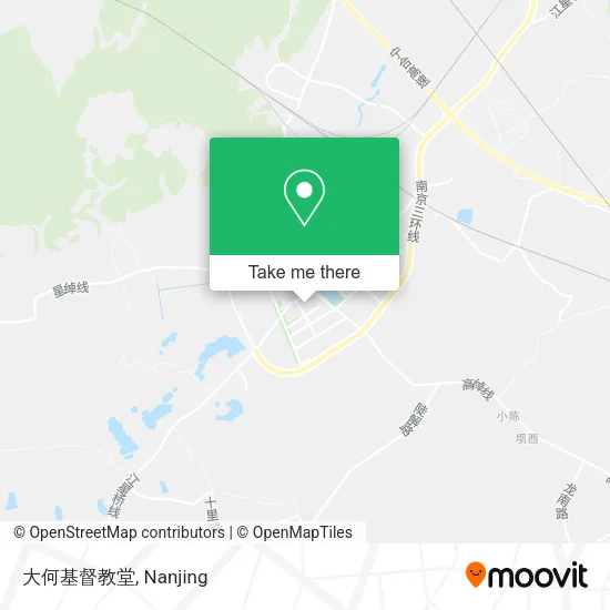 大何基督教堂 map