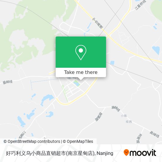 好巧利义乌小商品直销超市(南京星甸店) map