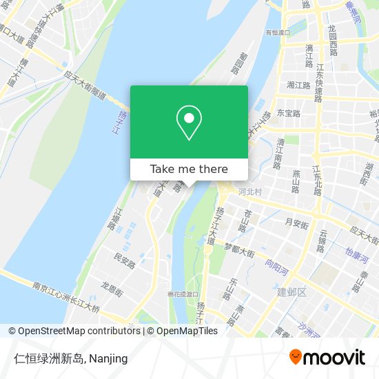 仁恒绿洲新岛 map