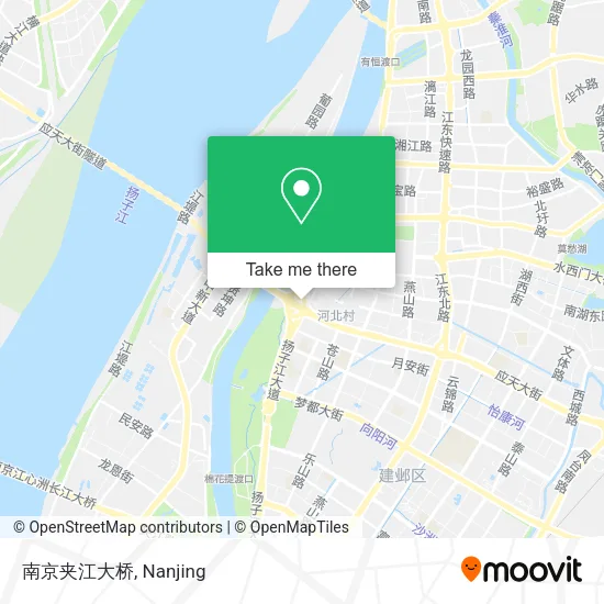 南京夹江大桥 map