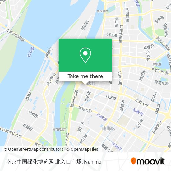 南京中国绿化博览园-北入口广场 map